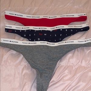 NWOT pack of 3 Tommy Hilfiger thongs